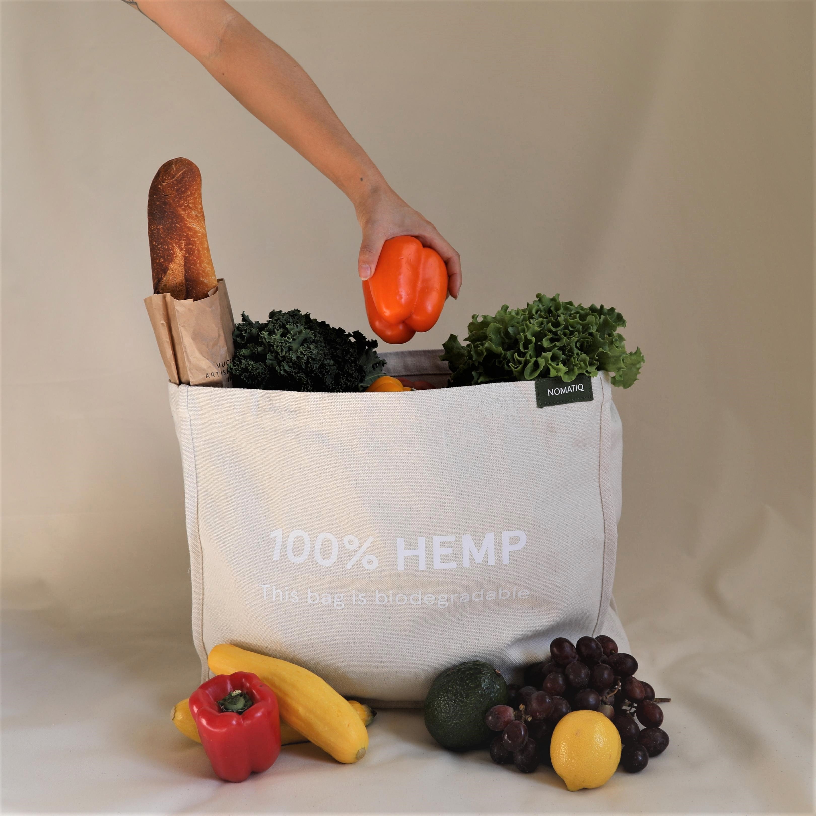 Biodegradable Hemp ~ Market Bag