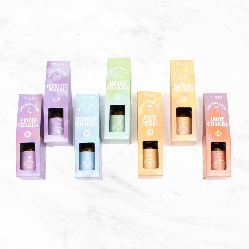 Chakra Oil Set ~ SetFragrance Oils for Mind, Body & Spirit