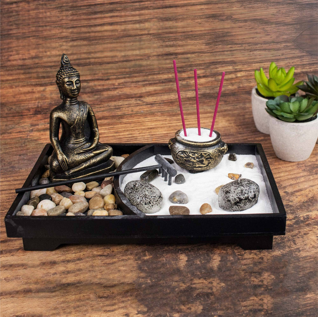 Mini Buddha ~ Zen Garden Kit
