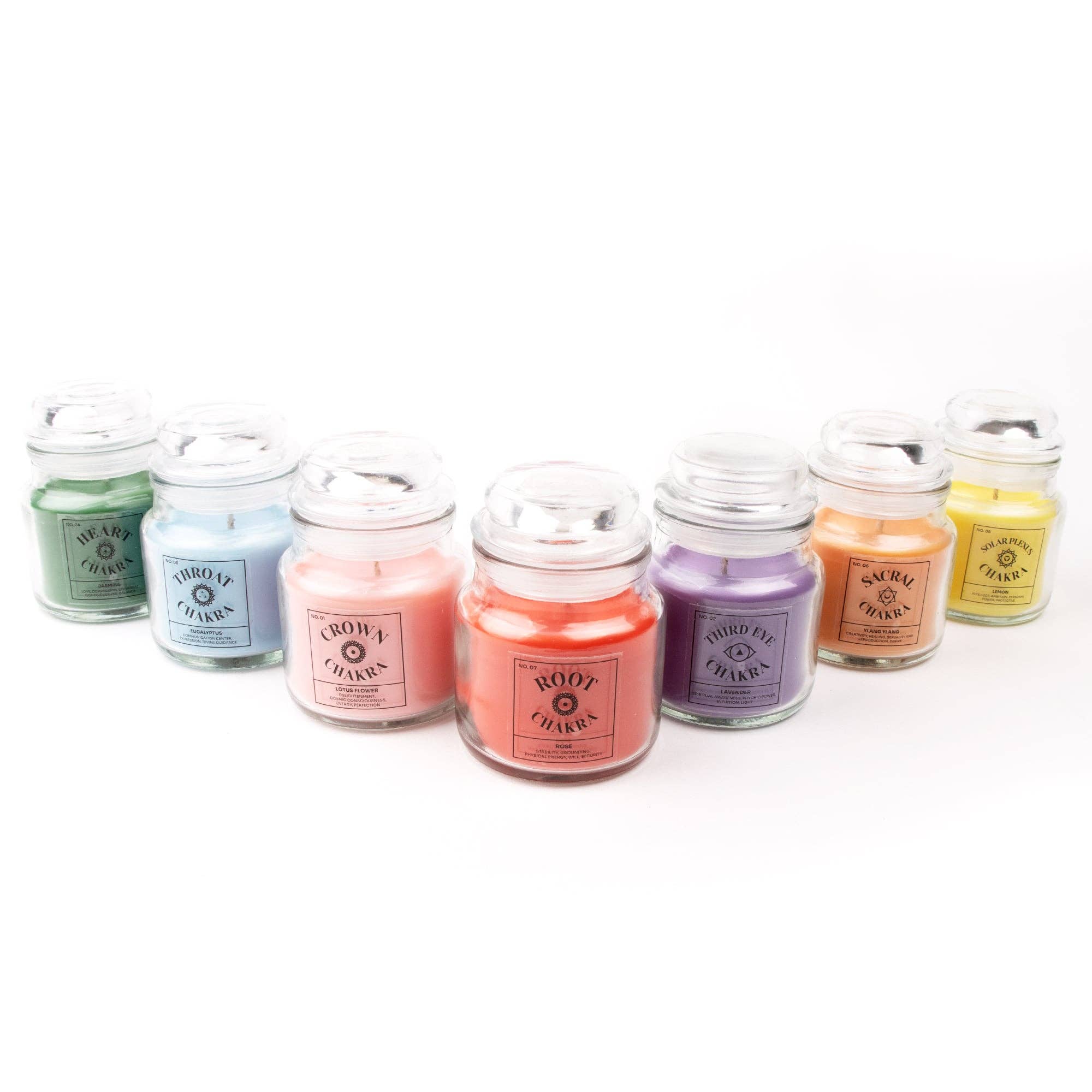 Chakra Candles (Vegan-friendly)