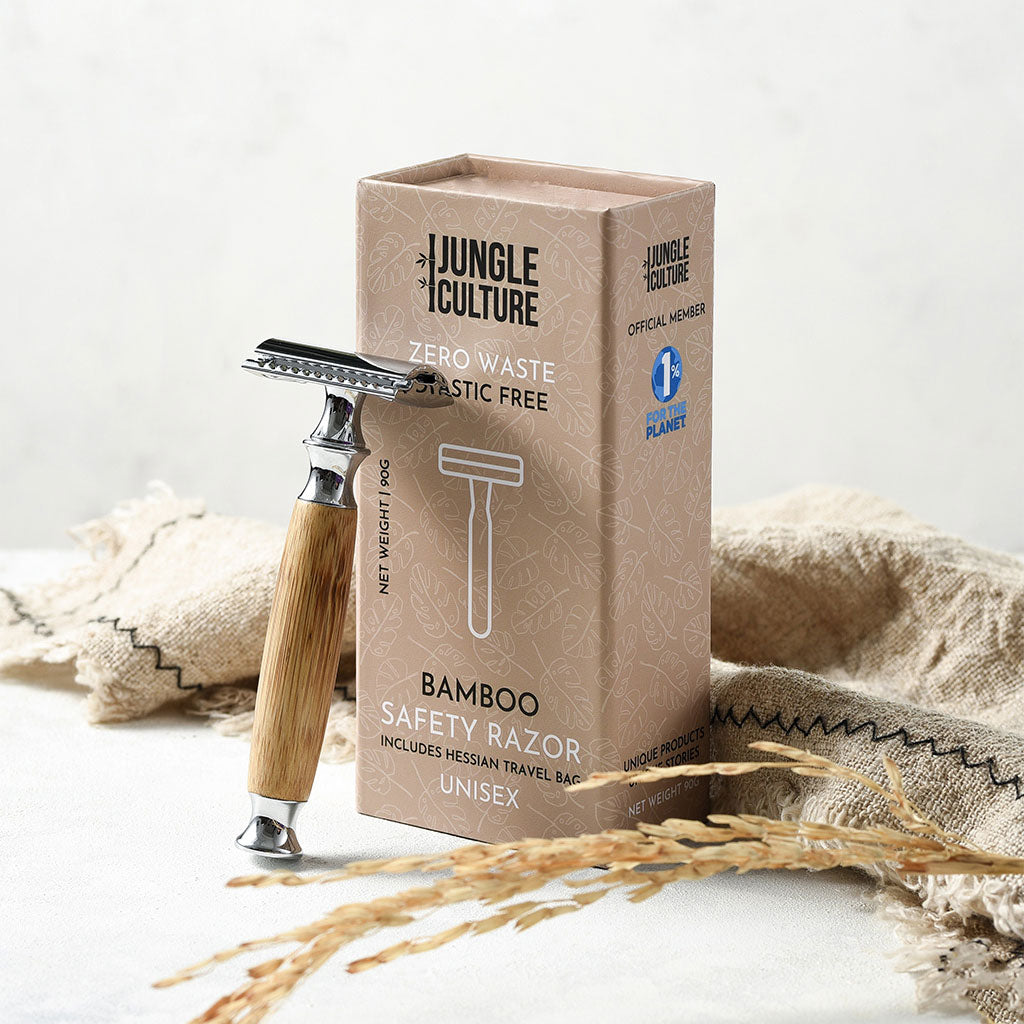 Bamboo Safety Razor ~ Reusable Bamboo Razor