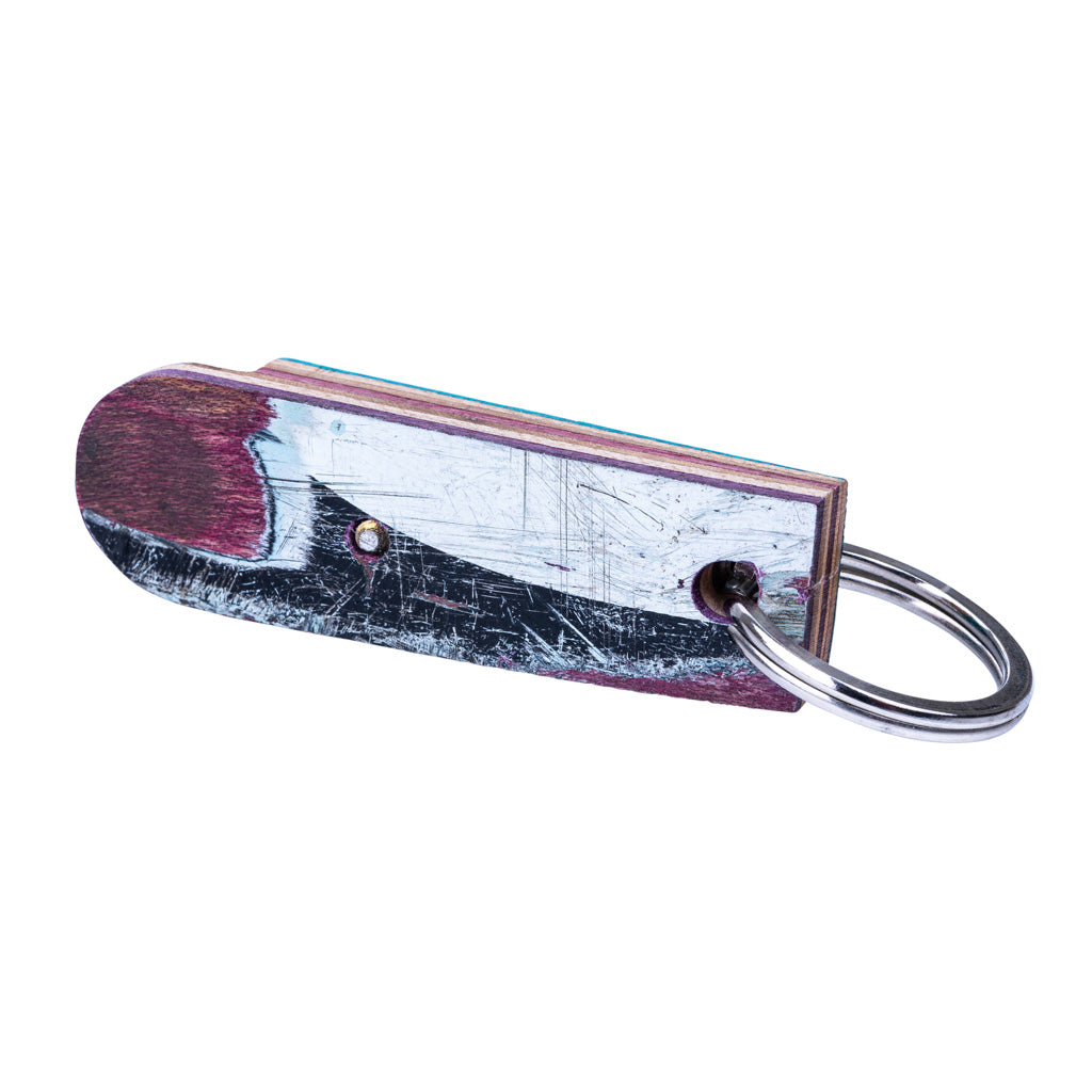 Recycled Skateboard ~ Bottle Opener Keyring