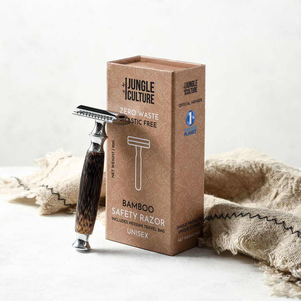 Bamboo Safety Razor ~ Reusable Bamboo Razor