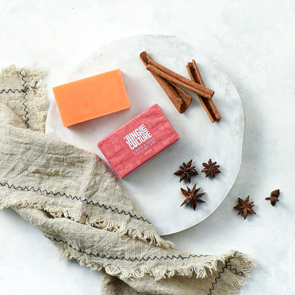 Ginger & Spice ~ Natural Exfoliant Bar