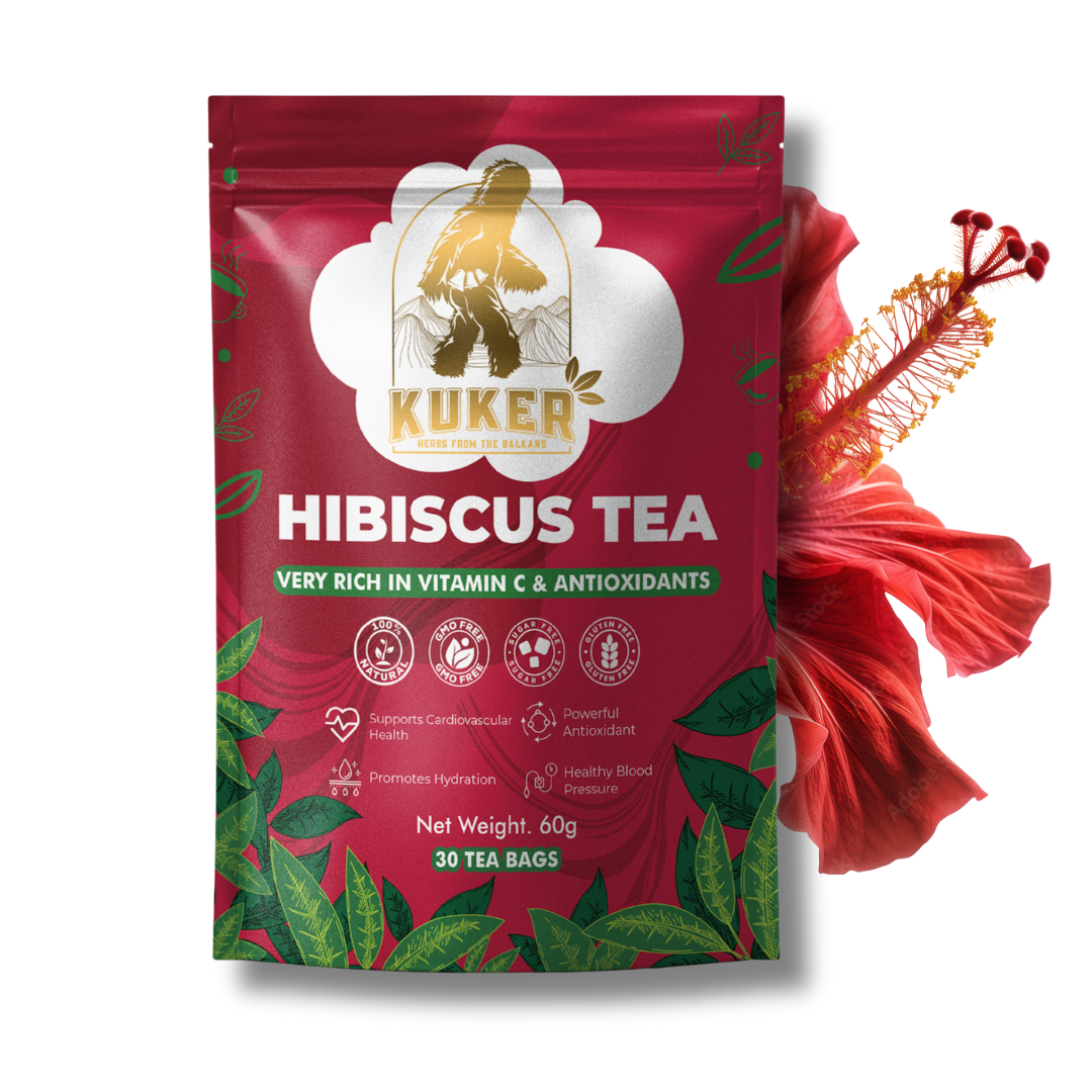 KUKER® ~ Hibiscus Tea (30 Tea Bags | 40g)