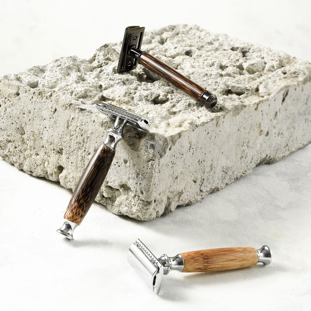 Bamboo Safety Razor ~ Reusable Bamboo Razor