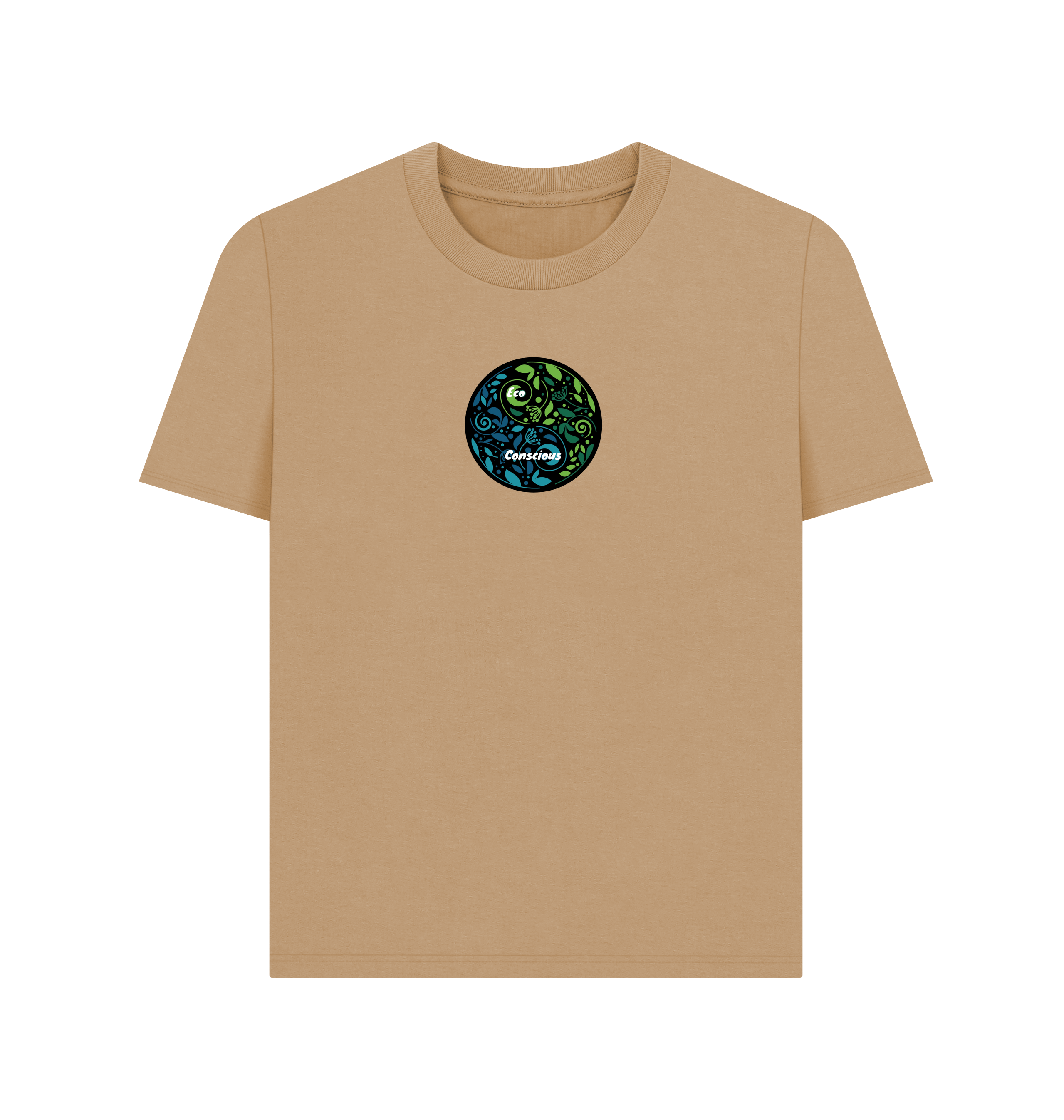 Sand Printed T-shirt Front
