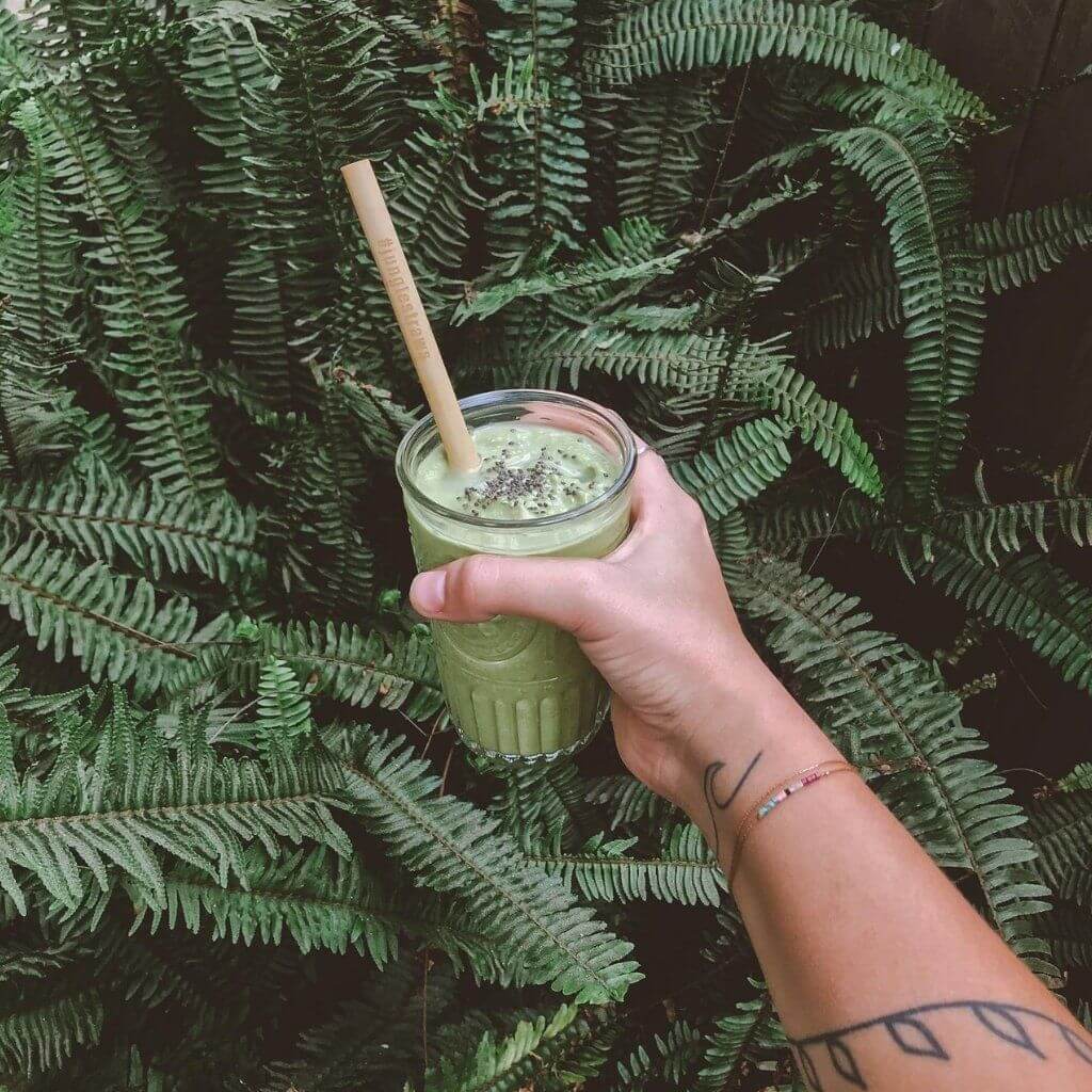 Jungle Straws: Reusable Bamboo Drinking Straws ~ Natural Hessian Carry Case (Set of 12)