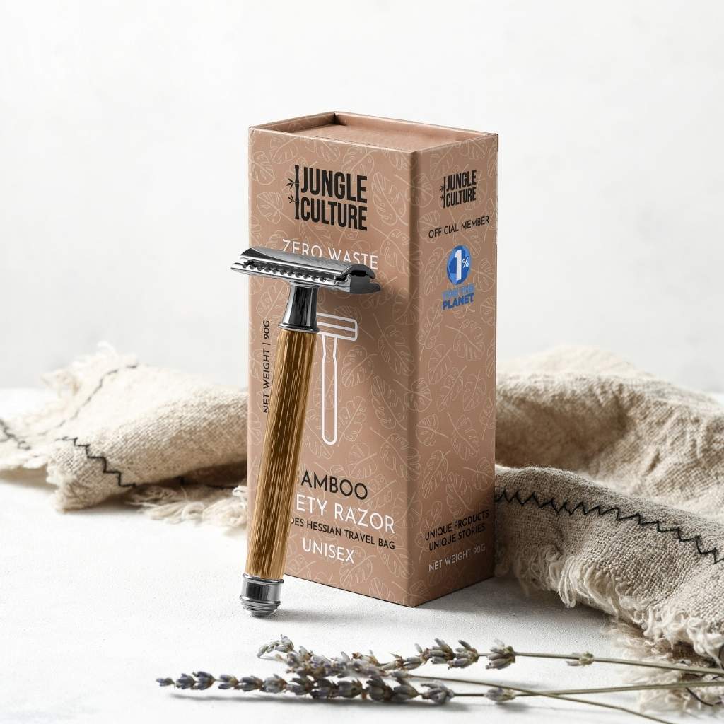 Bamboo Safety Razor ~ Reusable Bamboo Razor