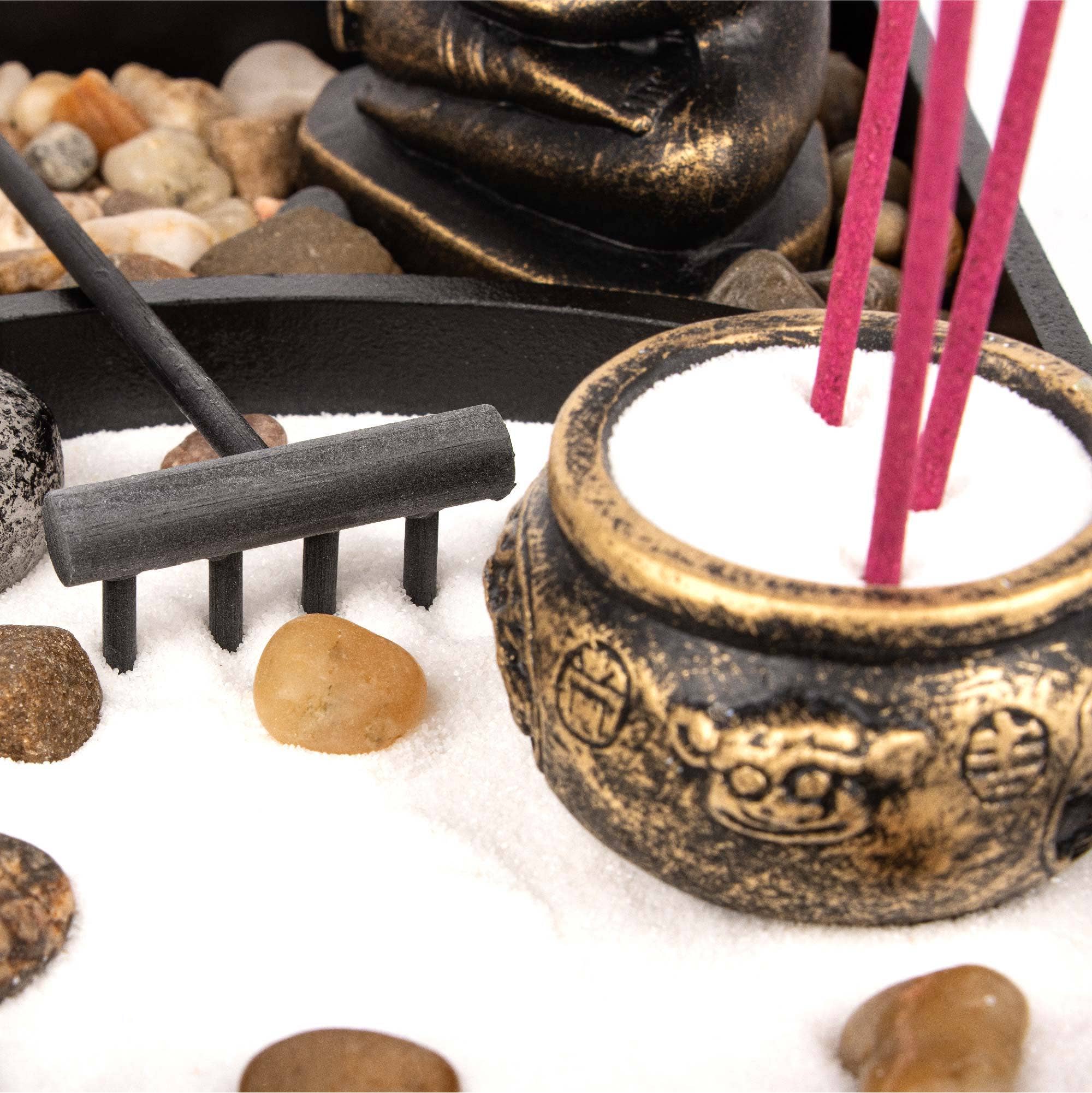 Mini Buddha ~ Zen Garden Kit