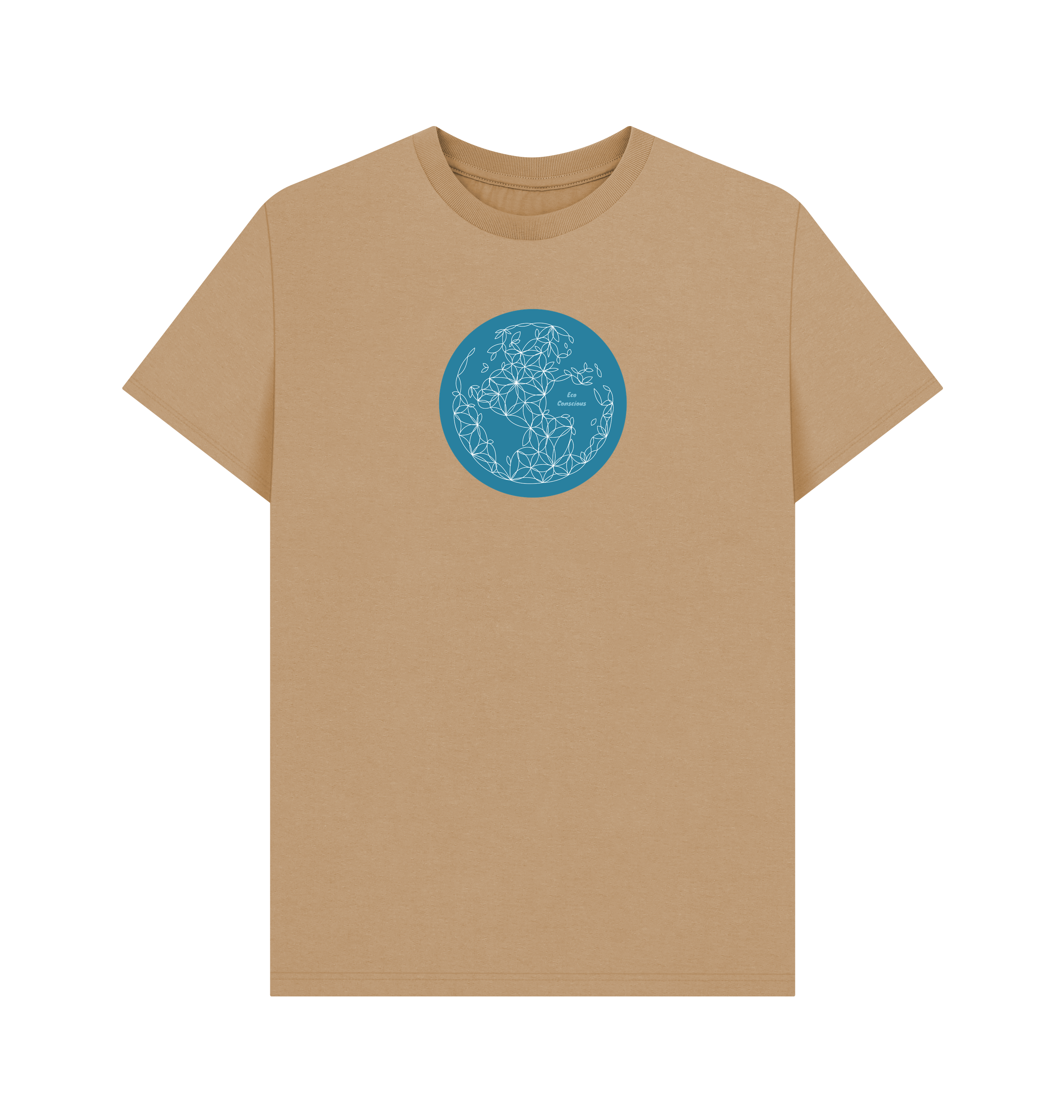 Sand Printed T-shirt Front