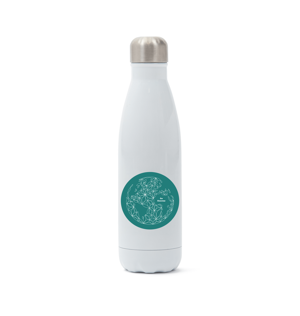 White Water Bottle Front