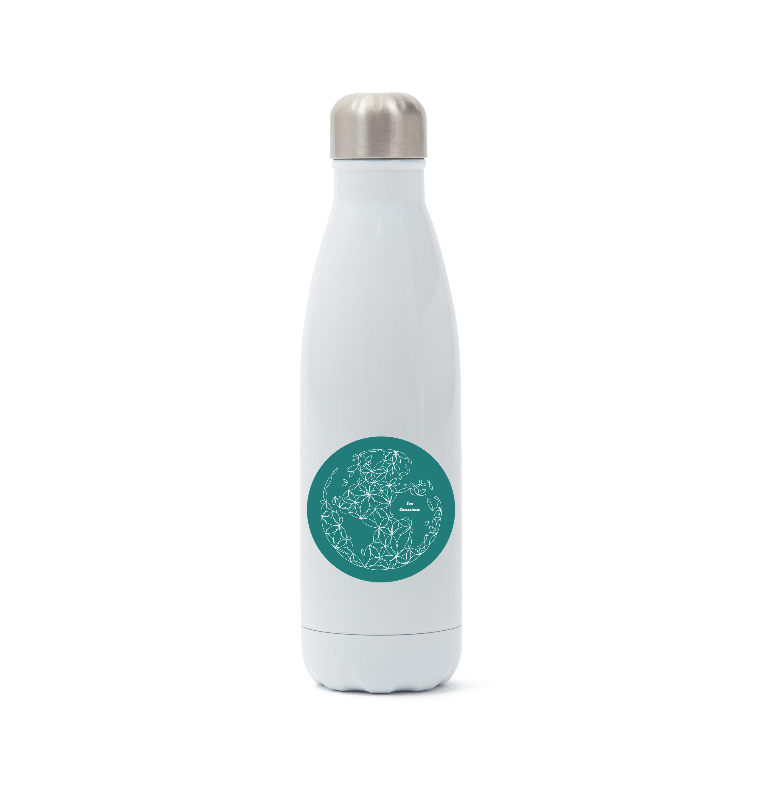 White Water Bottle Front