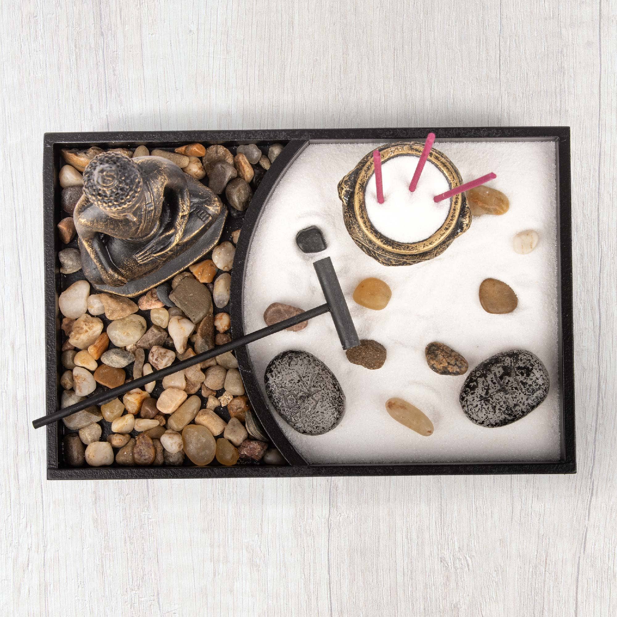 Mini Buddha ~ Zen Garden Kit