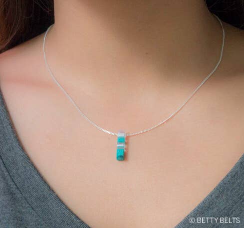 Upcycled Surfite (Surfboard Resin) Necklace Charm / Pendant