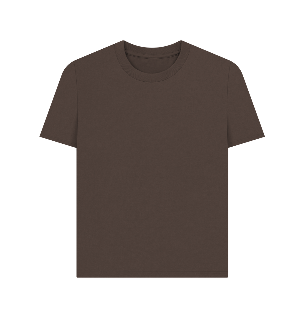 Chocolate Printed T-shirt Front