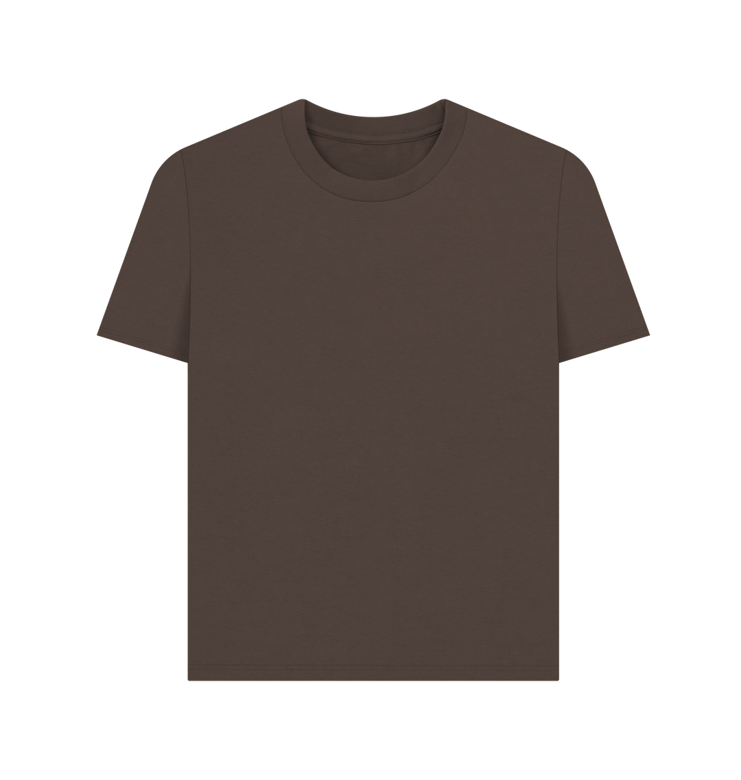 Chocolate Printed T-shirt Front