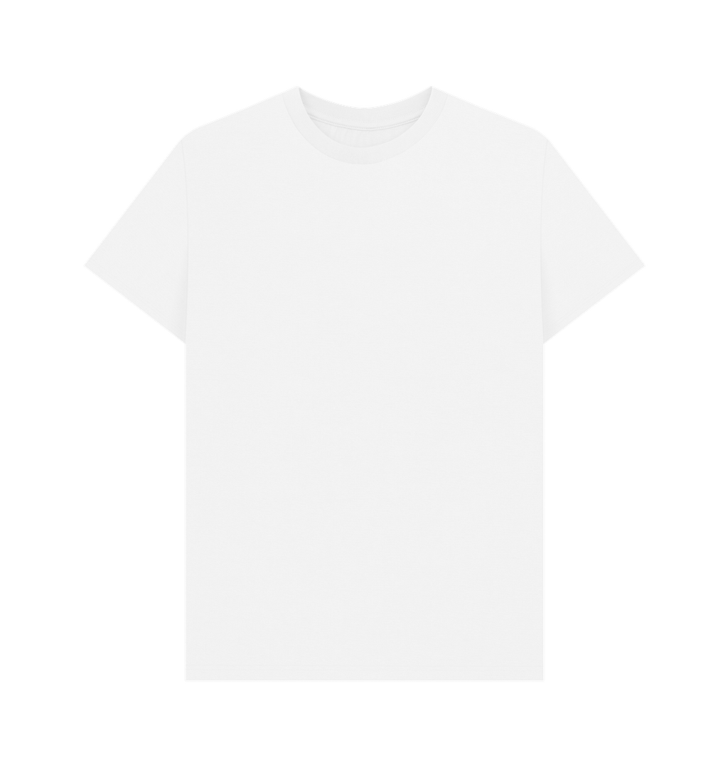 White Printed T-shirt Front