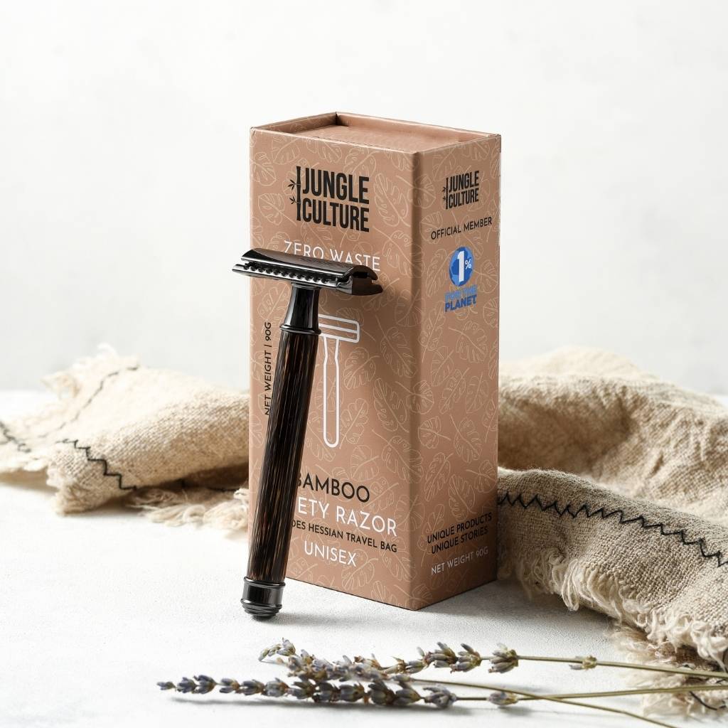 Bamboo Safety Razor ~ Reusable Bamboo Razor